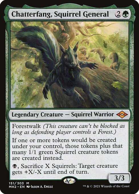 Chatterfang, Squirrel General card image