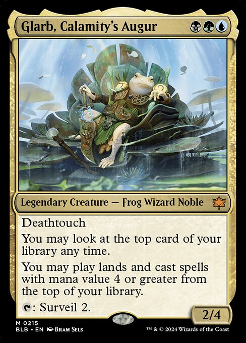 Glarb, Calamity's Augur card image