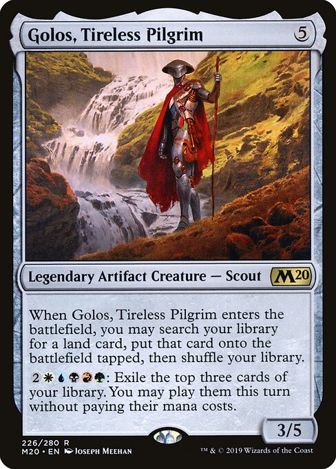 Golos, Tireless Pilgrim card image