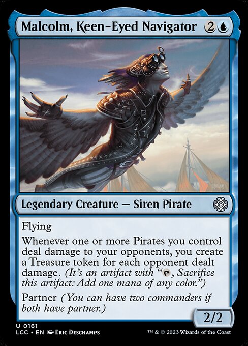 Malcolm, Keen-Eyed Navigator card image