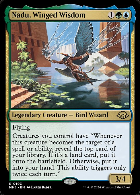 Nadu, Winged Wisdom card image