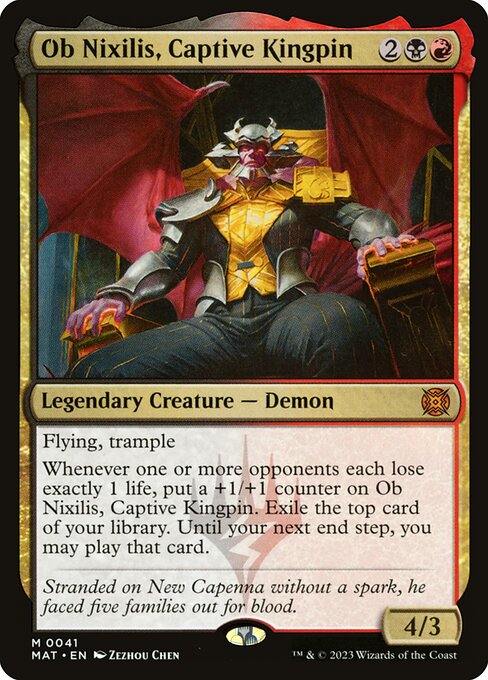 Ob Nixilis, Captive Kingpin card image
