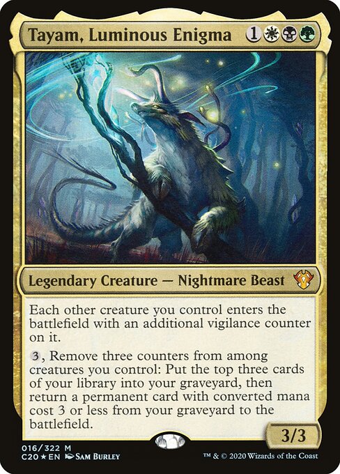 Tayam, Luminous Enigma card image