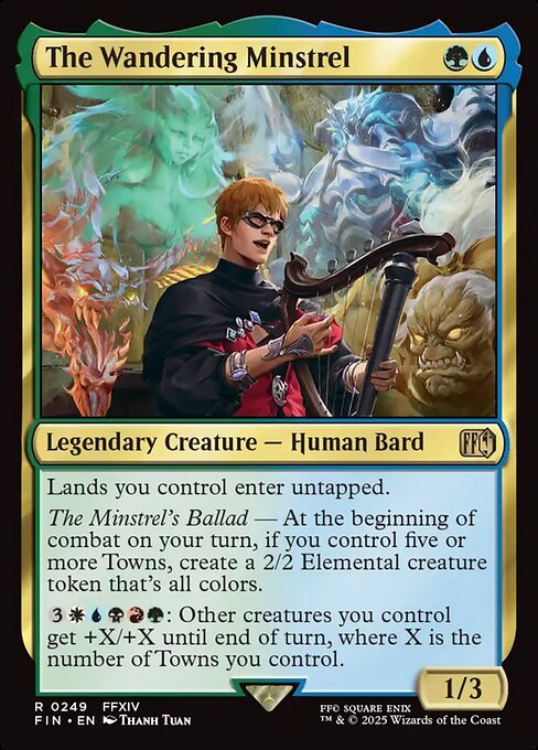 The Wandering Minstrel card image