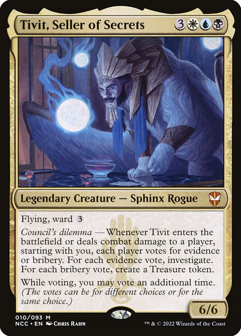Tivit, Seller of Secrets card image