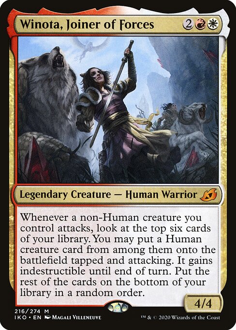 Winota, Joiner of Forces card image